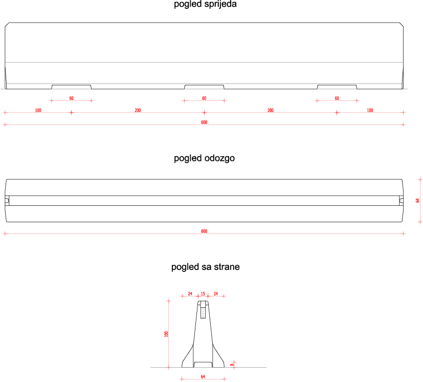 standardni element 600 64 100